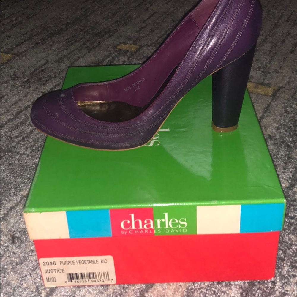 Purple Vegetable Charles by Charles David, SZ 10